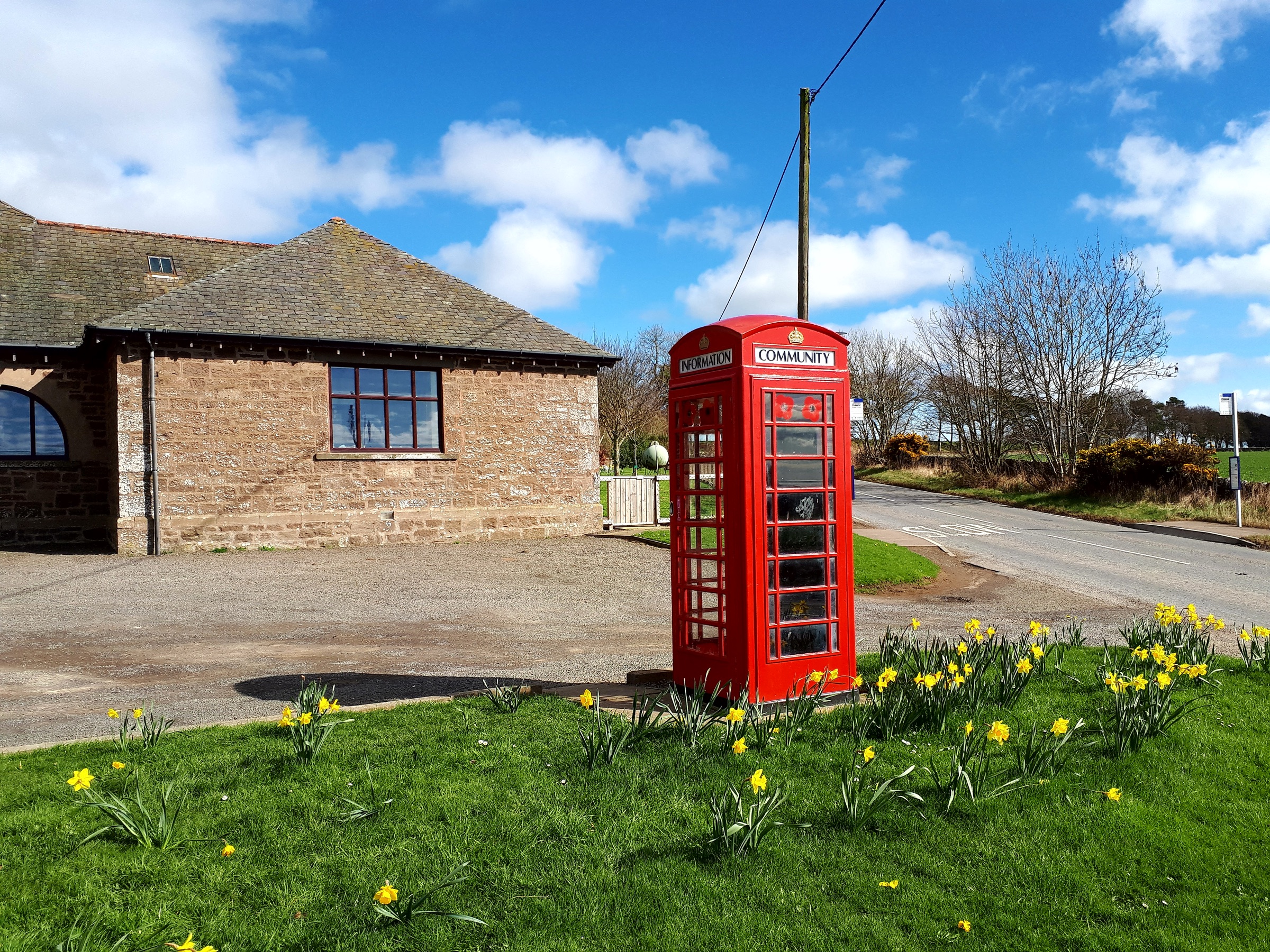 Monikie Hall community information box