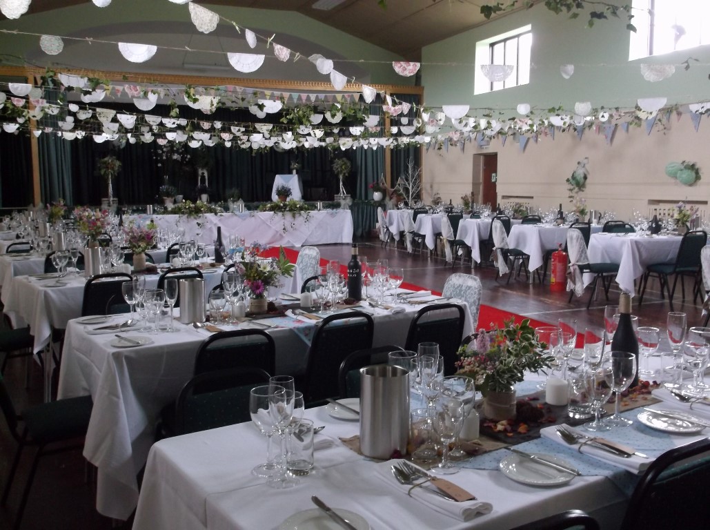 White themed wedding