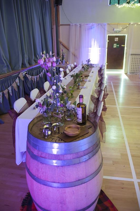 Wedding top table